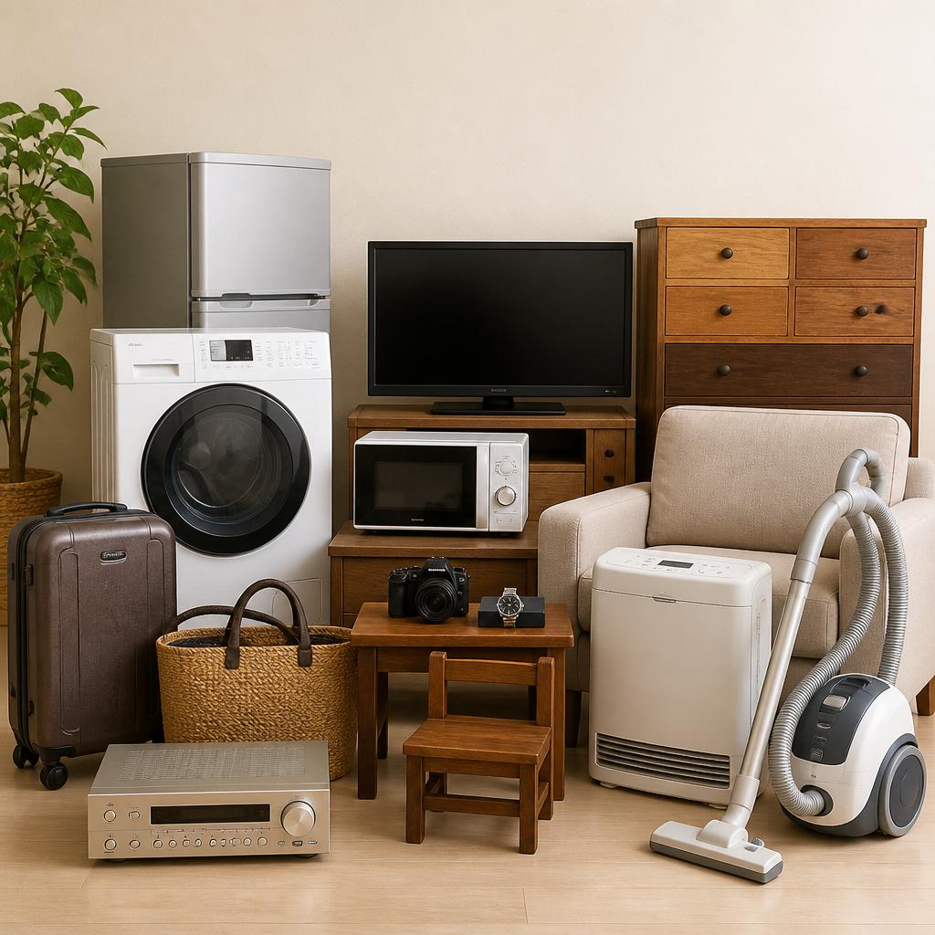 家電や家具の買取もお任せ