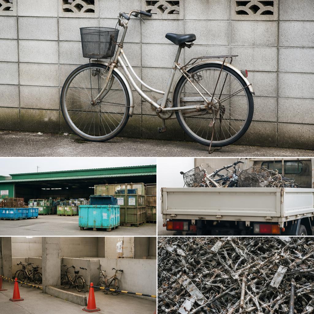 沼津エリアでの自転車処分方法